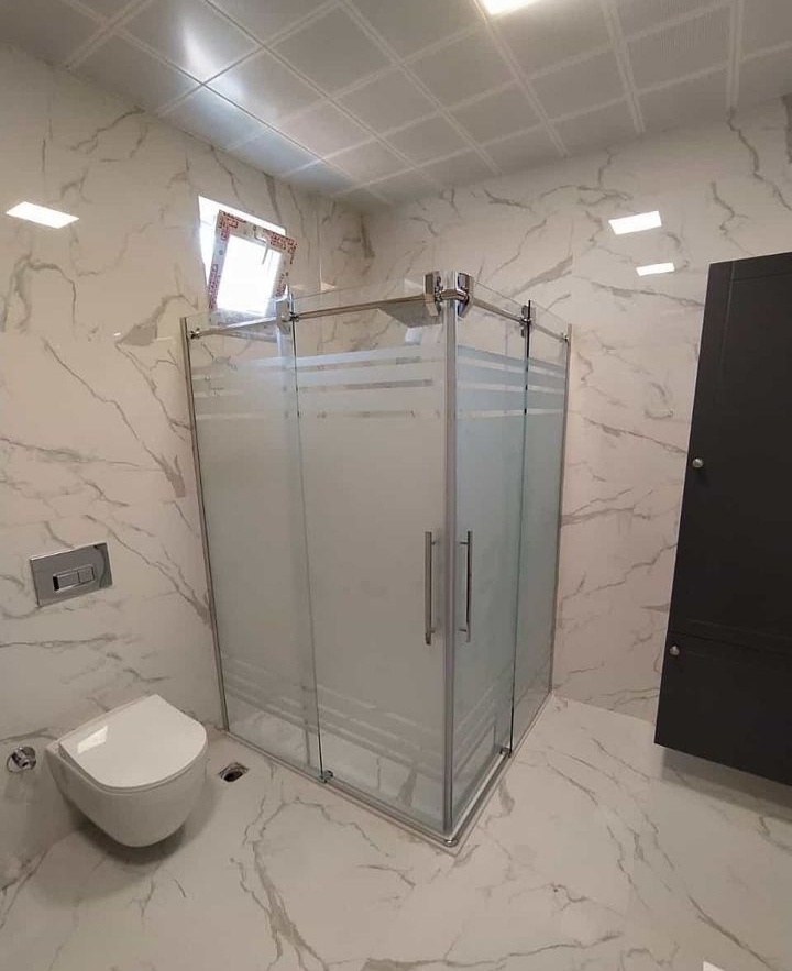 İstanbul Serisi Köşe Desenli Duşakabin