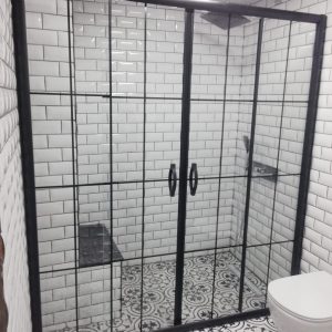 Matrix Serisi Siyah Profil 6MM Dijital Baskılı