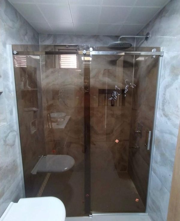 Bronz Cam Krom Sistem Duşakabin